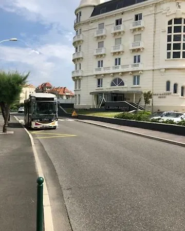 Studio 3* Vue Mer Parking Regina Et Golf Biarritz Exterior photo
